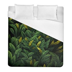 Banana Leaves Duvet Cover (full/ Double Size) by goljakoff