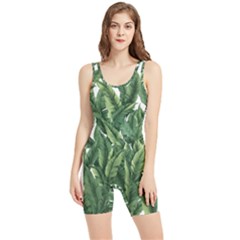 Tropical Leaves Women s Wrestling Singlet by goljakoff