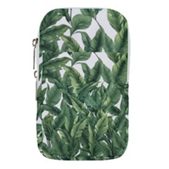 Tropical Leaves Waist Pouch (small) by goljakoff