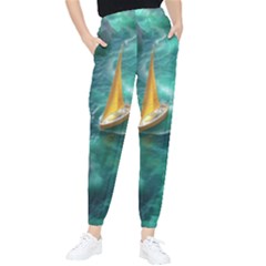 Countryside Landscape Nature Women s Tapered Pants by Cemarart