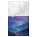 Valley Night Mountains Duvet Cover (Single Size) View1