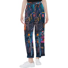 Wallet City Art Graffiti Women s Pants  by Bedest