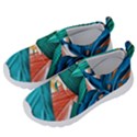 Leaves-3923413 Kids  Velcro No Lace Shoes View2