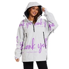 Thank You  Women s Ski And Snowboard Waterproof Breathable Jacket by lipli