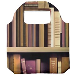 Books Bookshelves Office Fantasy Background Artwork Book Cover Apothecary Book Nook Literature Libra Foldable Grocery Recycle Bag by Grandong