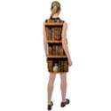 Room Interior Library Books Bookshelves Reading Literature Study Fiction Old Manor Book Nook Reading Sleeveless Shirt Dress View2