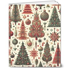 Christmas Decoration 8  X 10  Softcover Notebook by Bedest