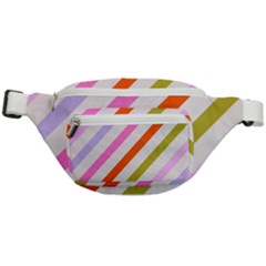 Lines Geometric Background Fanny Pack by Maspions