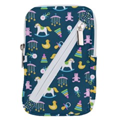 Cute Babies Toys Seamless Pattern Belt Pouch Bag (large) by Apen