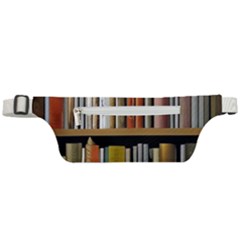 Book Nook Books Bookshelves Comfortable Cozy Literature Library Study Reading Reader Reading Nook Ro Active Waist Bag by Maspions