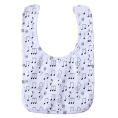 Music Notes Background Wallpaper Baby Bib by Bajindul