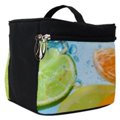 Fruits, Fruit, Lemon, Lime, Mandarin, Water, Orange Make Up Travel Bag (small) by nateshop