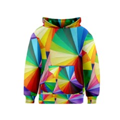 Bring Colors To Your Day Kids  Pullover Hoodie by elizah032470