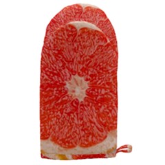 Grapefruit-fruit-background-food Microwave Oven Glove by Maspions