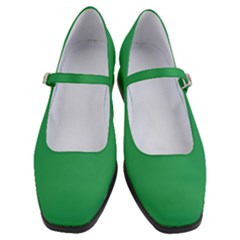 Green Women s Mary Jane Shoes by Skittledust