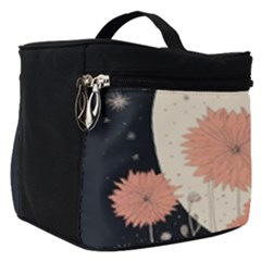 Space Flowers Universe Galaxy Make Up Travel Bag (small) by Maspions