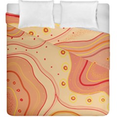 Lines Abstract Colourful Design Duvet Cover Double Side (king Size) by Maspions