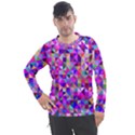 Floor Colorful Triangle Men s Pique Long Sleeve T-Shirt View1