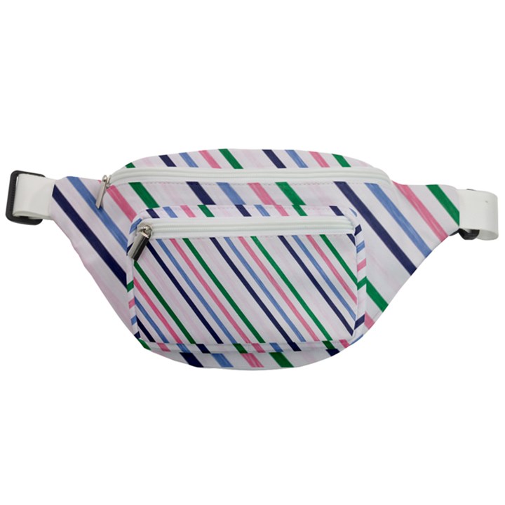 Retro Vintage Stripe Pattern Abstract Fanny Pack