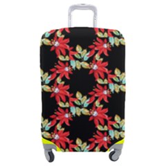 Floral Geometry Luggage Cover (medium) by Sparkle