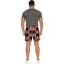 Floral Geometry Men s Runner Shorts View4