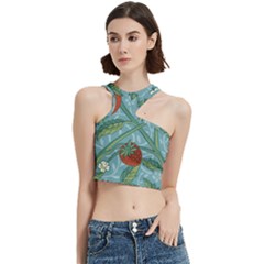 Spring Time Cut Out Top by AlexandrouPrints