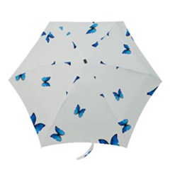 Butterfly-blue-phengaris Mini Folding Umbrellas by saad11