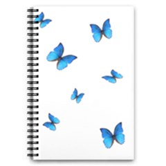 Butterfly-blue-phengaris 5 5  X 8 5  Notebook by saad11