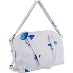 Butterfly-blue-phengaris Canvas Crossbody Bag by saad11