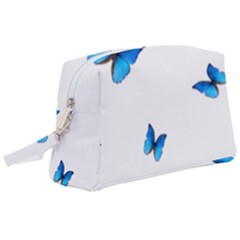 Butterfly-blue-phengaris Wristlet Pouch Bag (large) by saad11