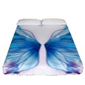 Butterfly-drawing-art-fairytale  Fitted Sheet (Queen Size) View1