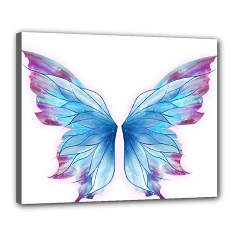 Butterfly-drawing-art-fairytale  Canvas 20  X 16  (stretched) by saad11