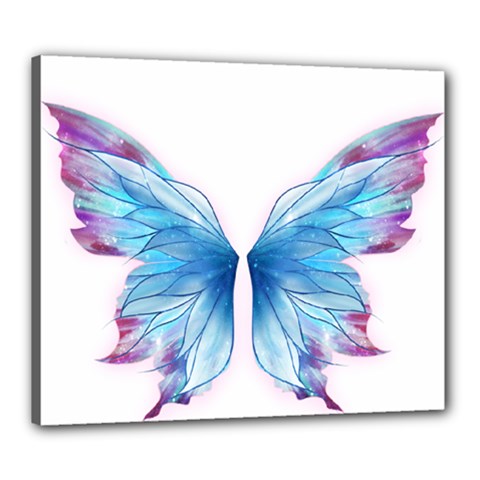 Butterfly-drawing-art-fairytale  Canvas 24  X 20  (stretched) by saad11