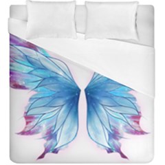 Butterfly-drawing-art-fairytale  Duvet Cover Double Side (king Size) by saad11