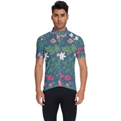 Spring Design  Men s Short Sleeve Cycling Jersey by AlexandrouPrints