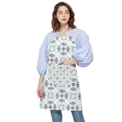 Background Pattern Retro Vintage Pocket Apron by Maspions