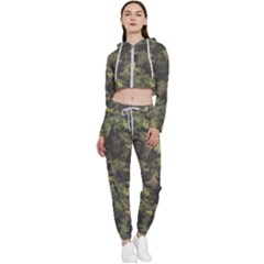 Camouflage Military Cropped Zip Up Lounge Set by Ndabl3x