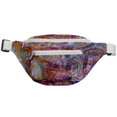 Spring Waves Fanny Pack by kaleidomarblingart