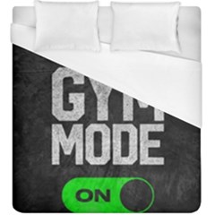 Gym Mode Duvet Cover (king Size) by Store67