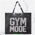 Gym mode Zipper Large Tote Bag View1