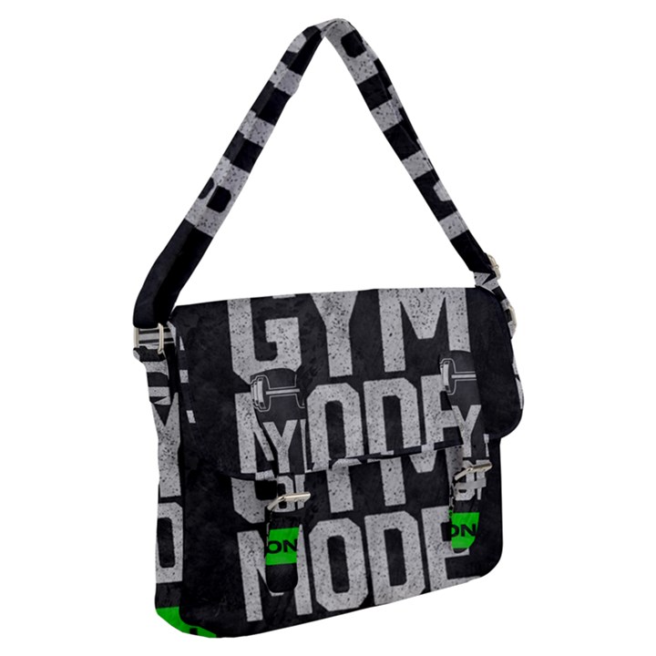 Gym mode Buckle Messenger Bag