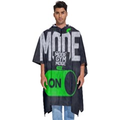 Gym Mode Men s Hooded Rain Ponchos by Store67