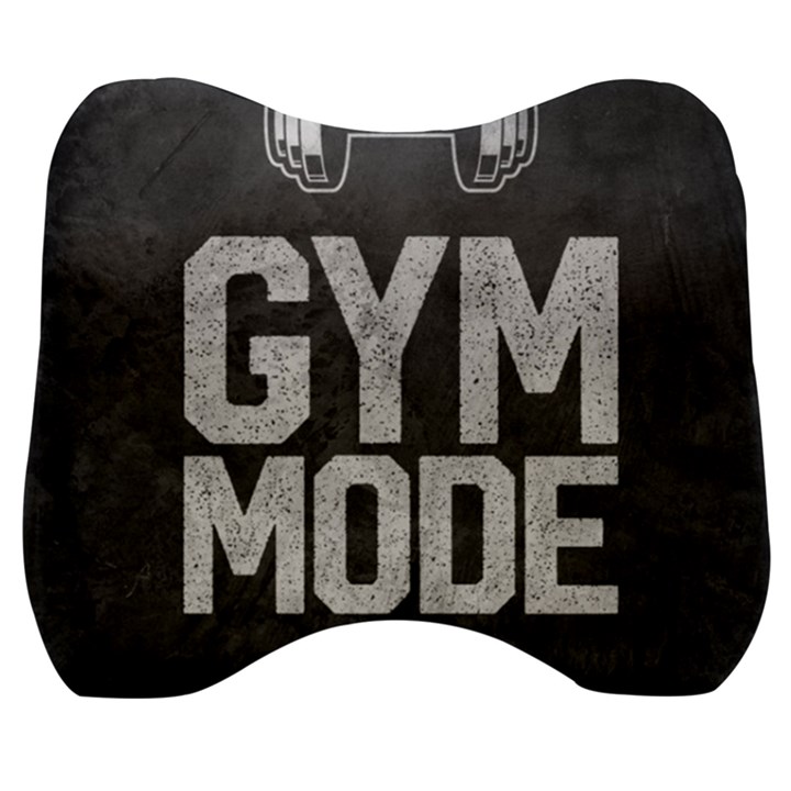 Gym mode Velour Head Support Cushion