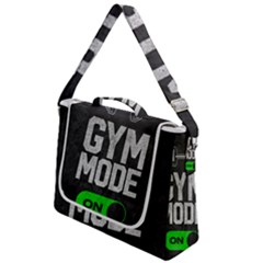 Gym Mode Box Up Messenger Bag by Store67