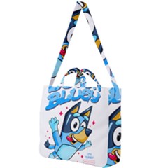 Super Bluey Square Shoulder Tote Bag by avitendut