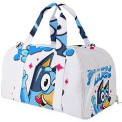 Super Bluey Burner Gym Duffle Bag by avitendut