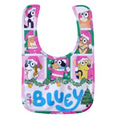 Bluey Christmas Baby Bib by avitendut