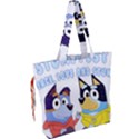 stumpfest bluey Drawstring Tote Bag View2