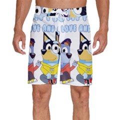 Stumpfest Bluey Men s Beach Shorts by avitendut