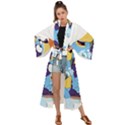 bluey Maxi Kimono View1